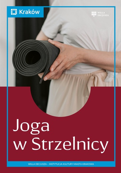 Plakat wydarzenia Joga w Strzelnicy na Woli